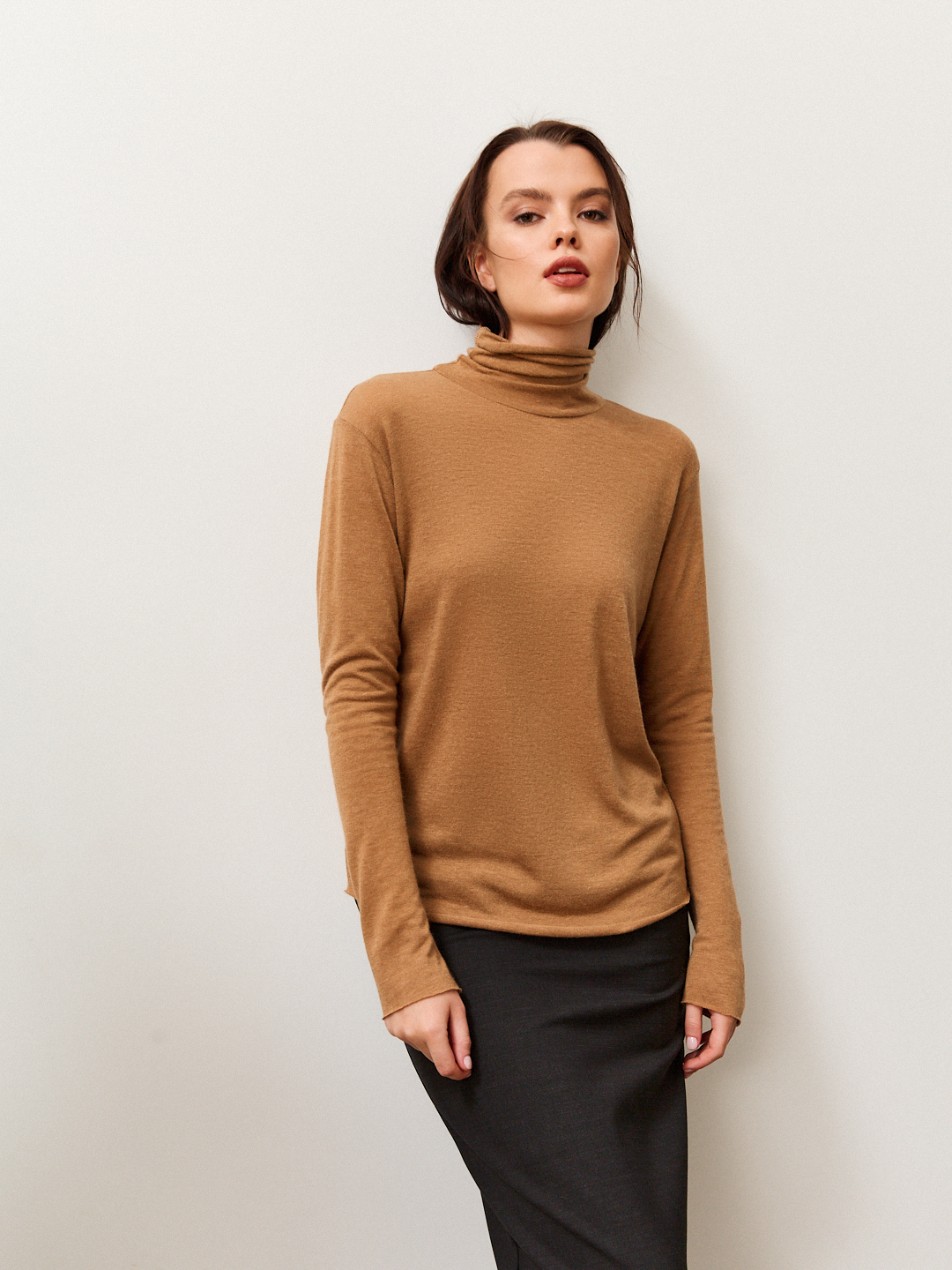 Водолазка из тонкой шерсти