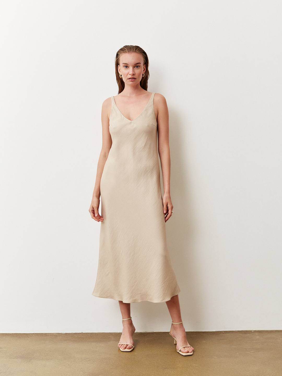 Платье - комбинация изо льна