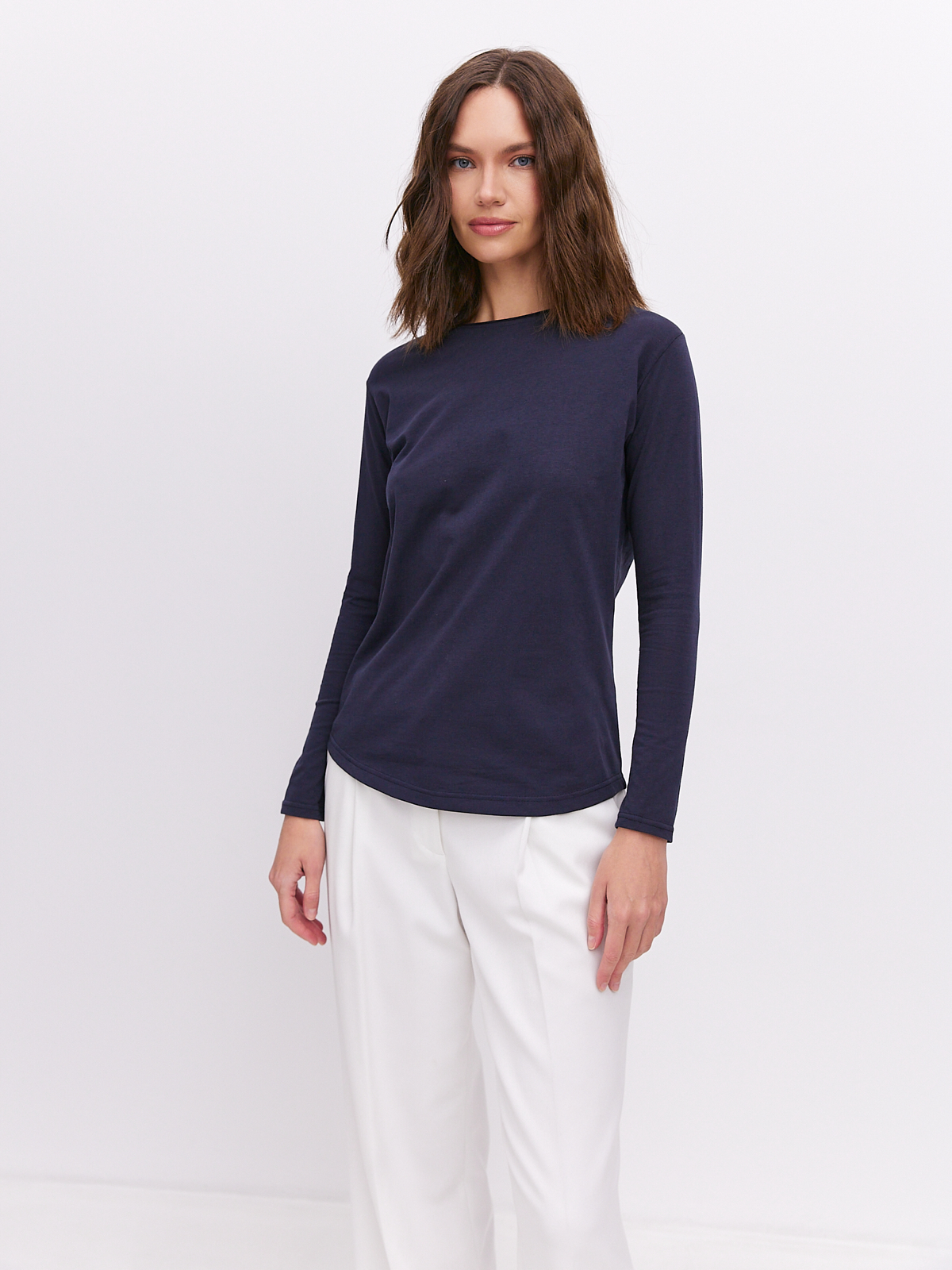 Лонгслив из хлопка