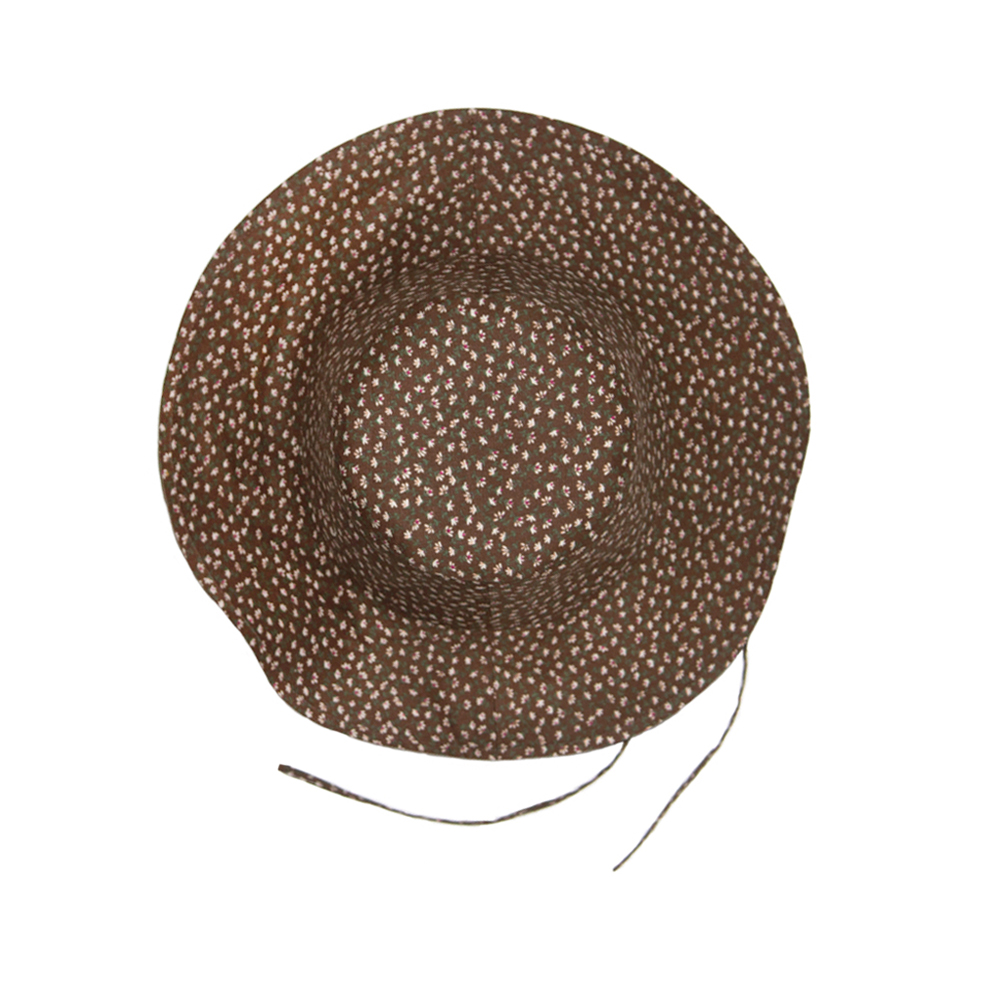 Шляпа BROWN FLOWERS