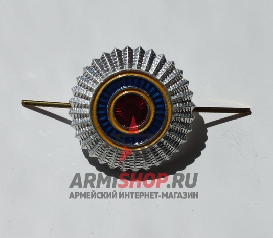 Кокарда Общегражданская металл, серебро