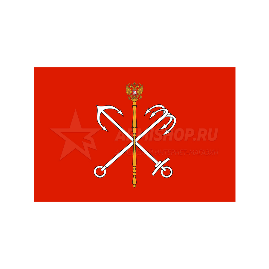 Флаг Санкт-Петербурга 90x135