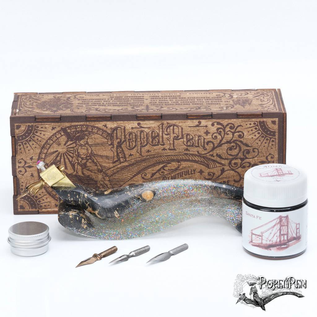 Obliquepenholder Dark SPARKLY