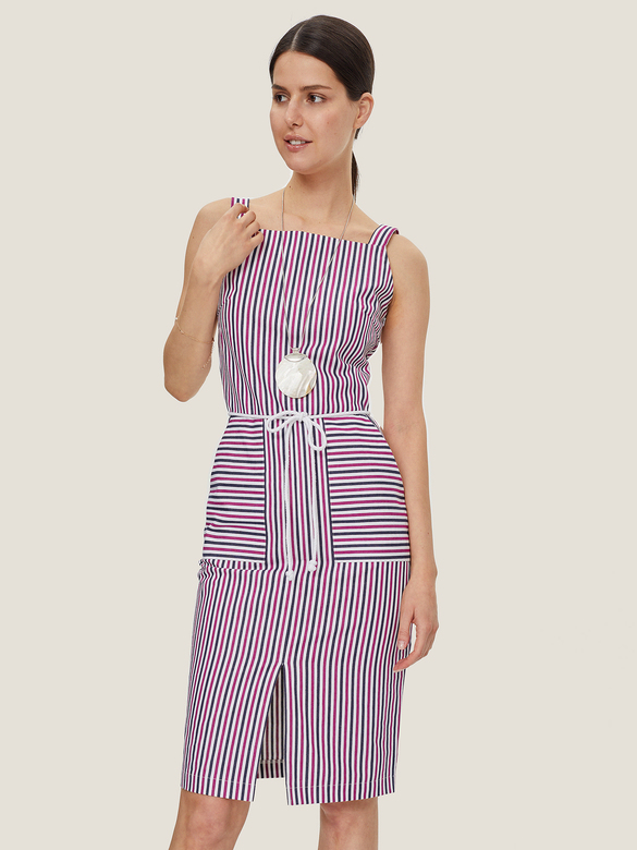 Сарафан в полоску, модель 932/0802