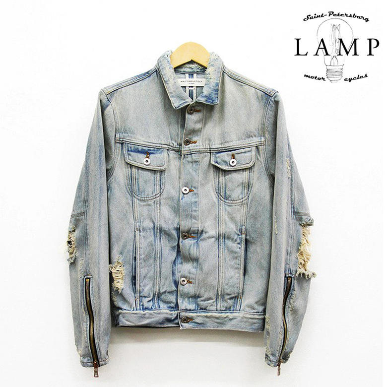 Denim old jacket 39762
