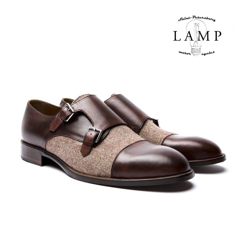 DOUBLE MONKI TWEED BROWN
