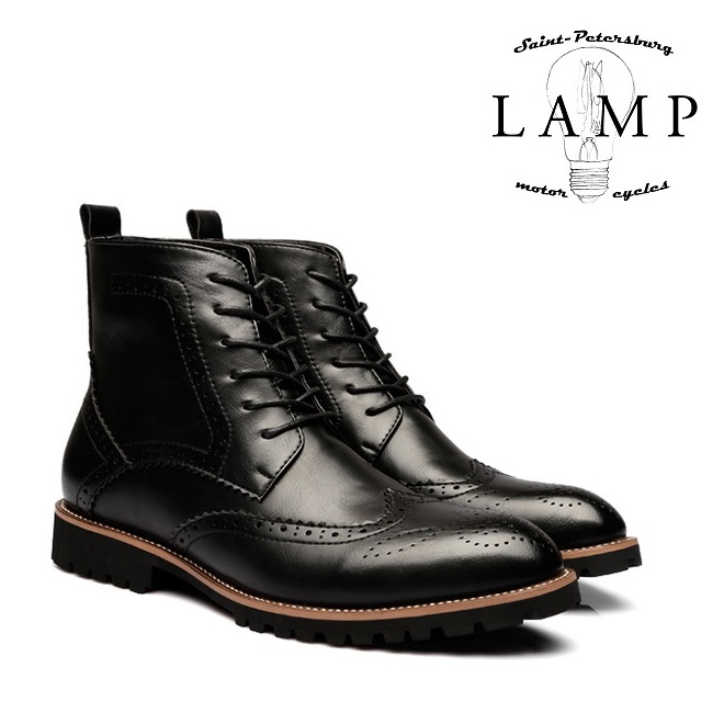Oxford weave boots 6028