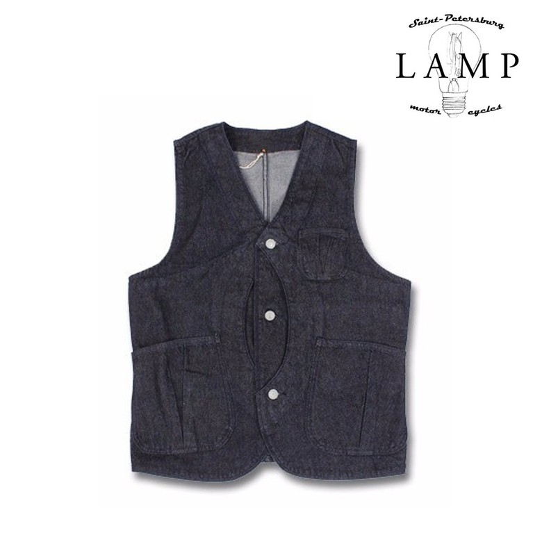 Denim waistcoat 9904