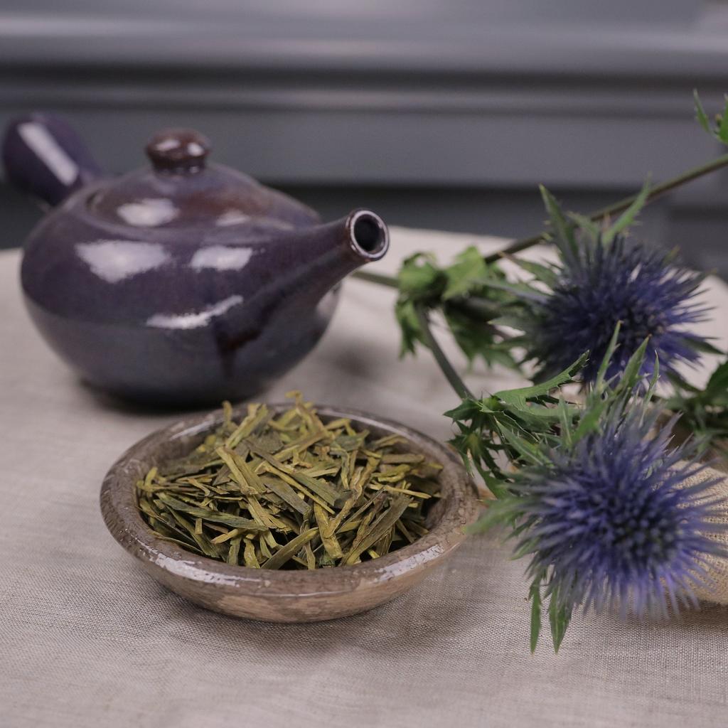 Зелёный чай Лун Цзин Лю Доу, весна 2021 года, "Колодец дракона"