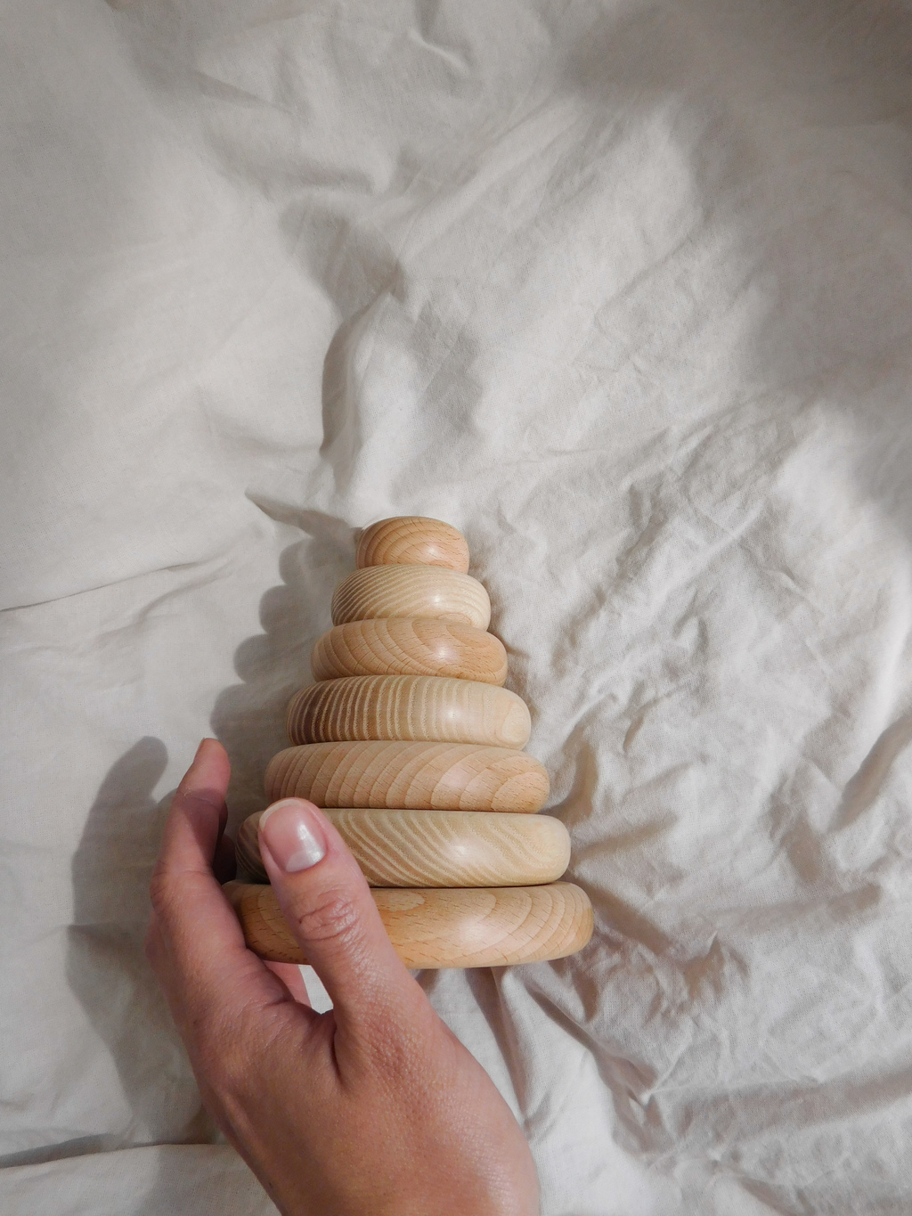 Деревянная пирамидка Stacking Toy