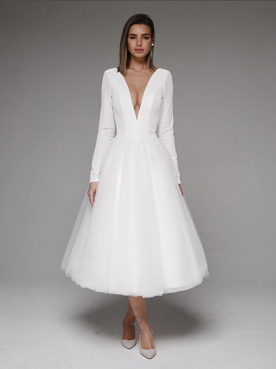 Свадебное платье Бридж Милк Люкс