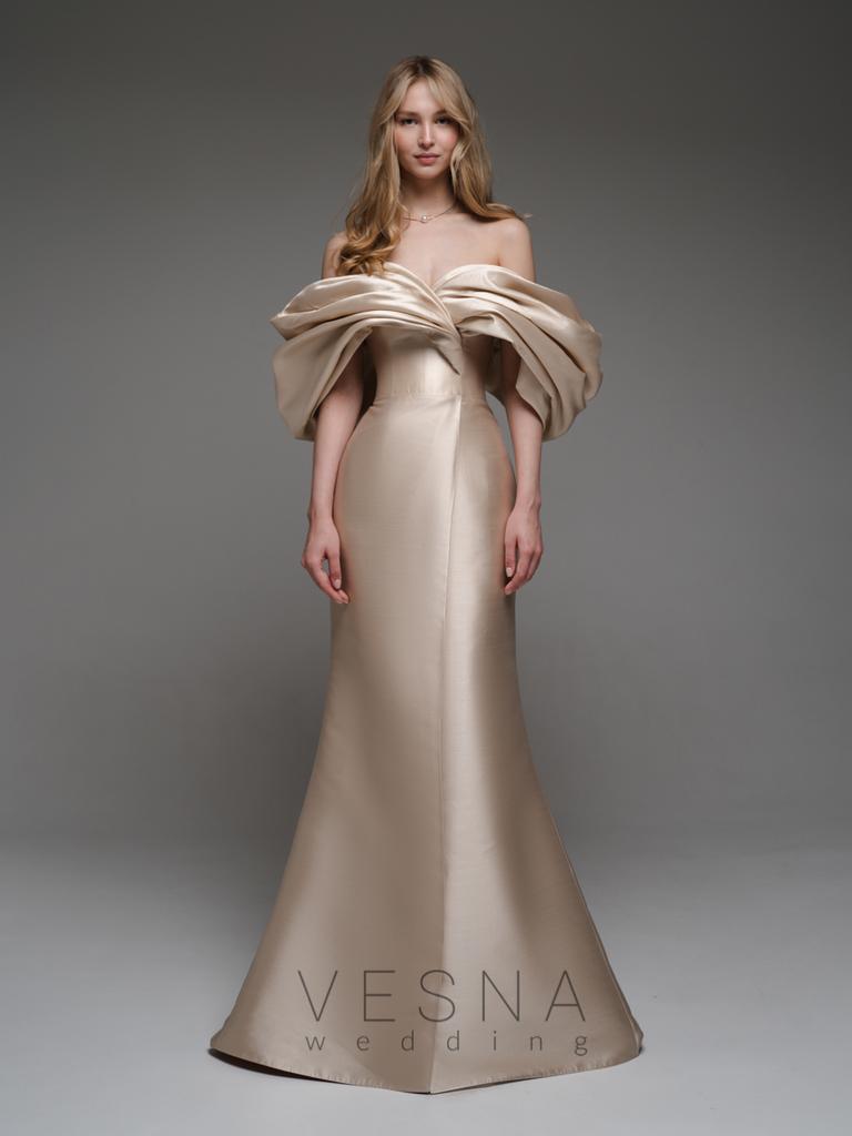 Вечернее платье Редисон Ваниль