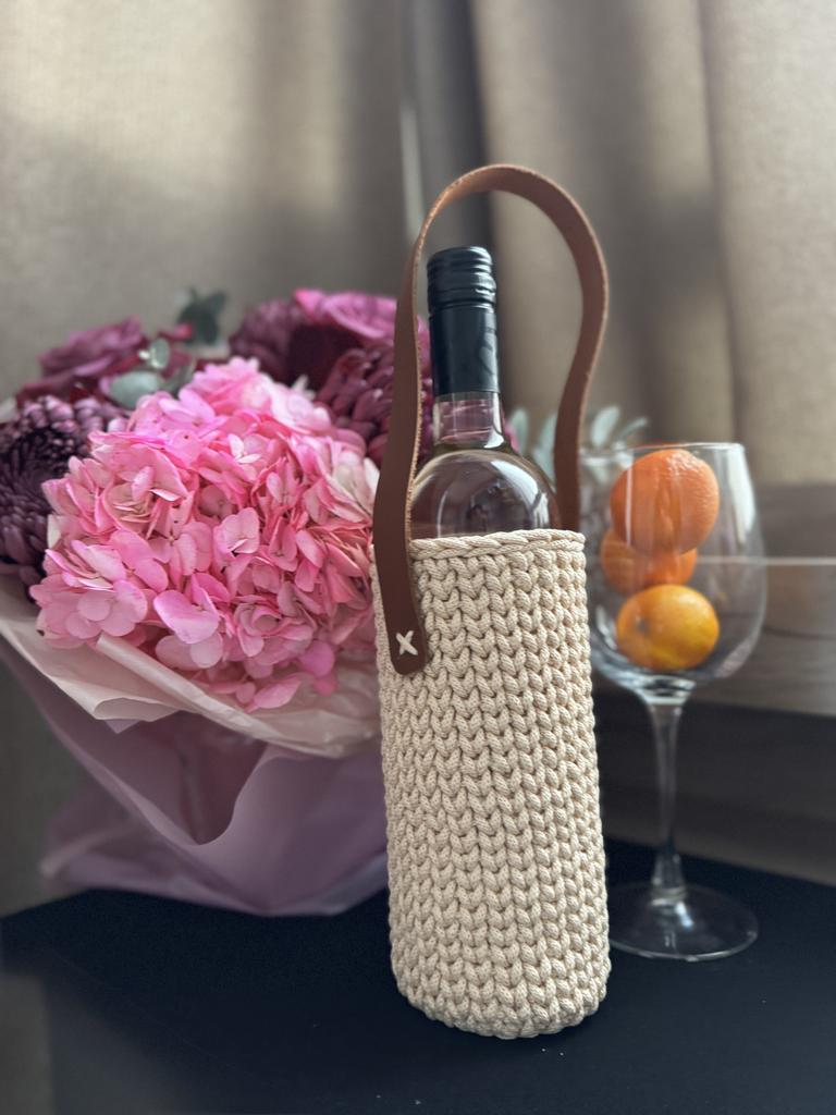 Праздничный МИКС МК - 5 бутылочниц +корзинка ( видео +текстовое описание)