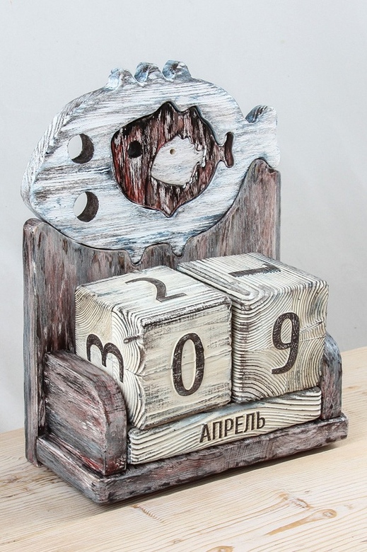 ВЕЧНЫЙ КАЛЕНДАРЬ С КУБИКАМИ