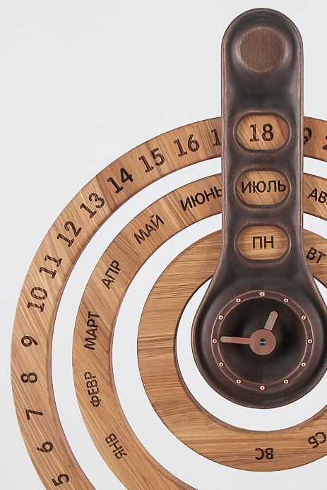 ВЕЧНЫЙ КАЛЕНДАРЬ C ЧАСАМИ УСЛОЖНЁННЫЙ