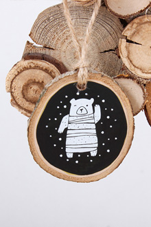 ИГРУШКА ИЗ СРЕЗОВ " МИШКА"