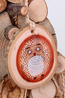 ИГРУШКА ИЗ СРЕЗОВ "СОВА"