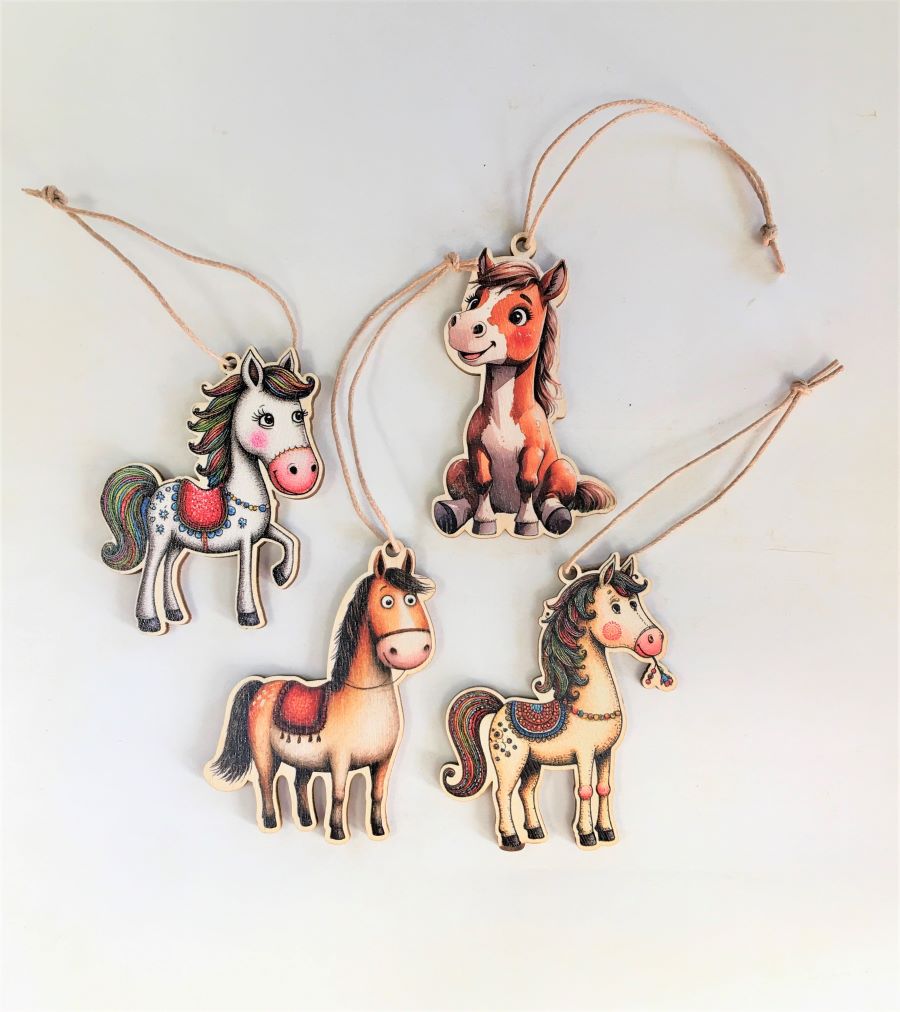 ЛОШАДКИ НА ЁЛКУ