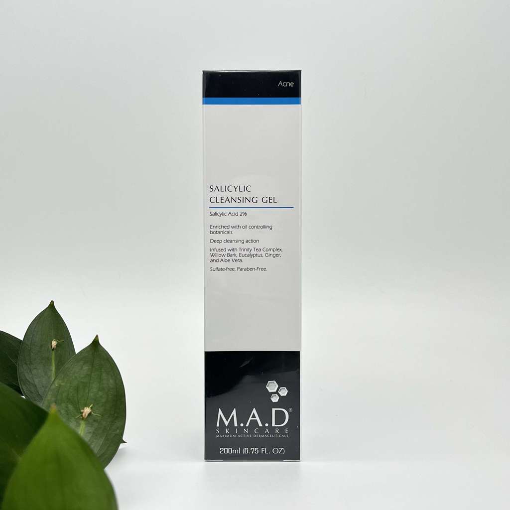 M.A.D SKINCARE Salicylic Cleansing Gel Очищающий гель с 2% салициловой кислотой