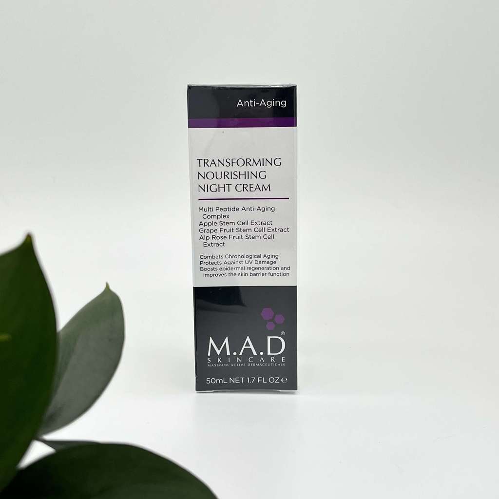 M.A.D SKINCARE Transforming Nourishing Night Cream – Омолаживающий питательный ночной крем, 50 гр
