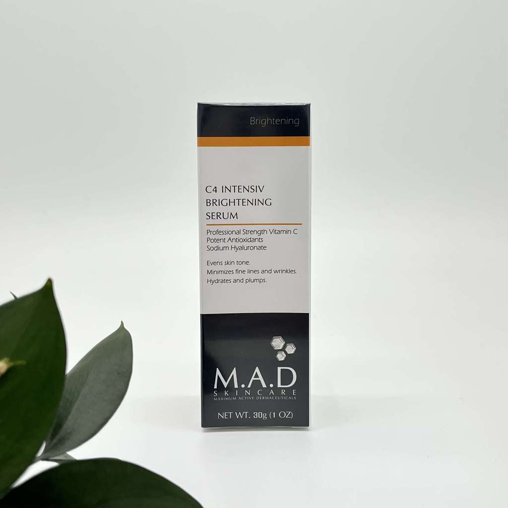 M.A.D SKINCARE C4 intensiv brightening serum Сыворотка с витамином С для выравнивания тона кожи, 30гр
