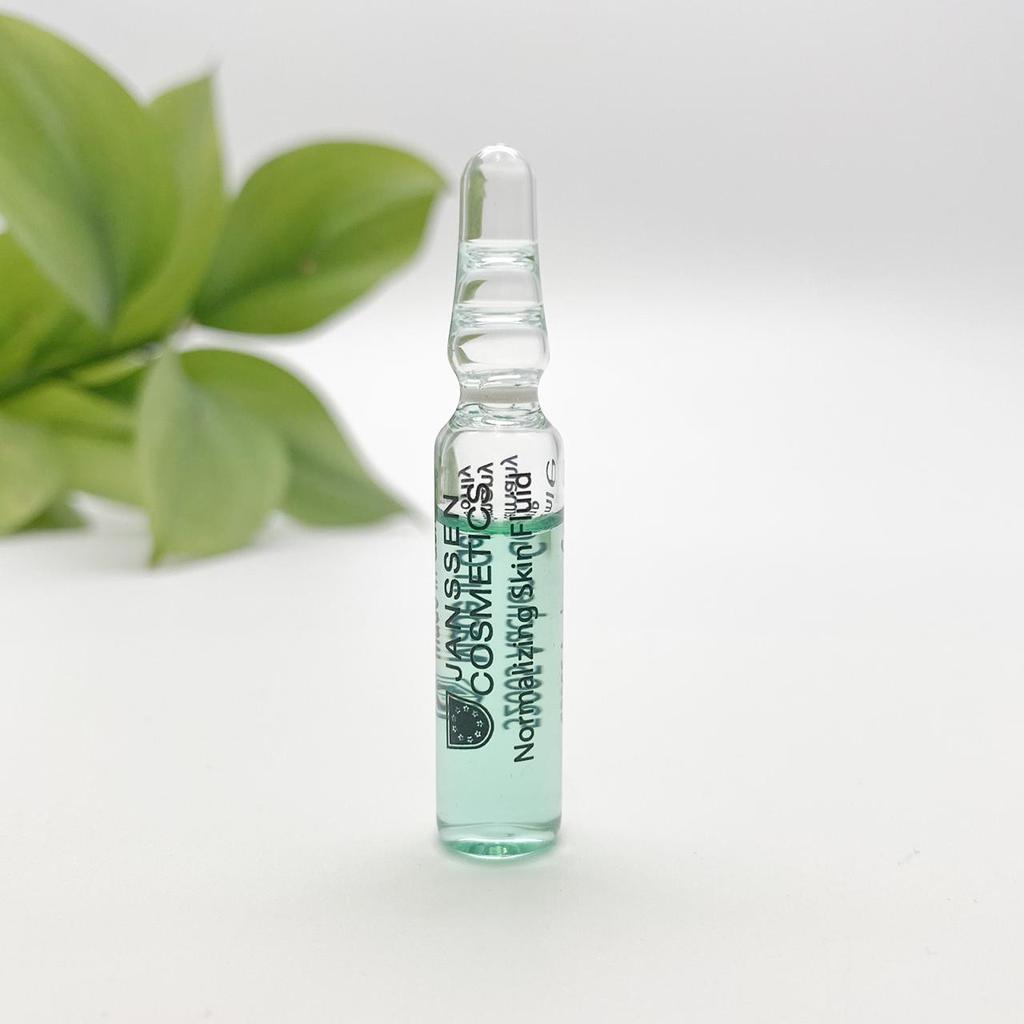 Janssen Cosmetics Normalizing Skin Fluid сыворотка в ампулах для ухода за жирной кожей