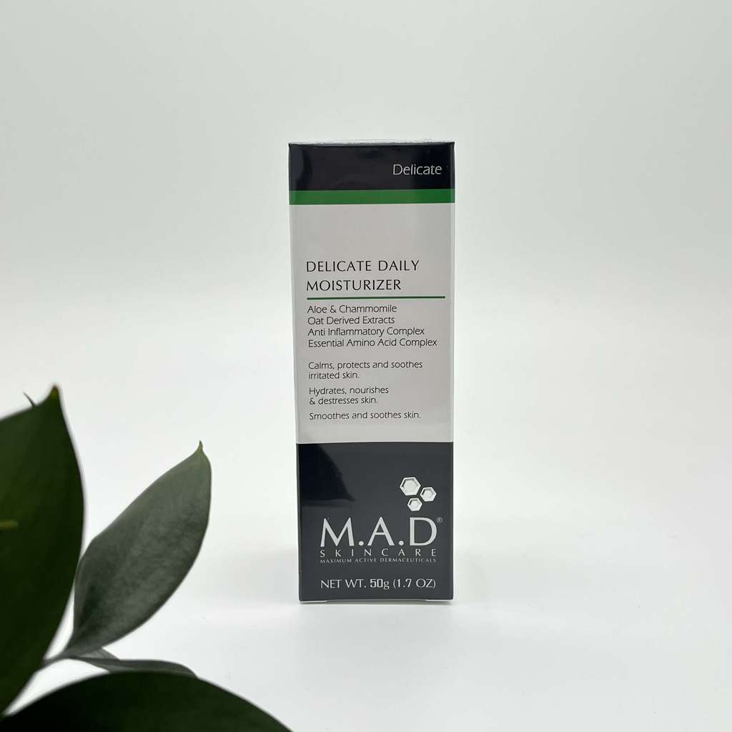 M.A.D Delicate Daily moisturizer - Увлажняющий крем для чувствительной кожи, 50 мл
