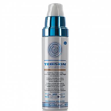 TEBISKIN UV-Sooth Teintee  Тонирующий успокаивающий крем с SPF 50+