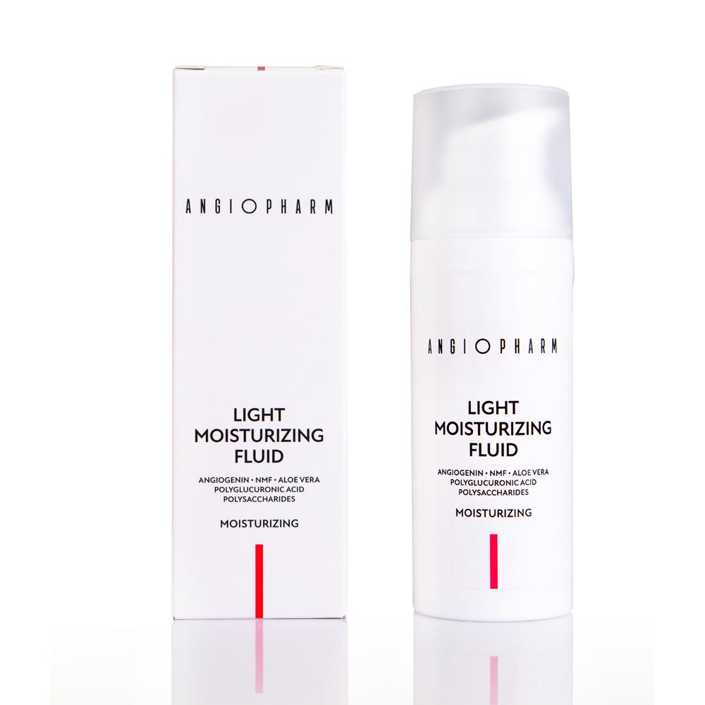 ANGIOPHARM LIGHT MOISTURIZING FLUID Ангиофарм легкий увлажняющий флюид