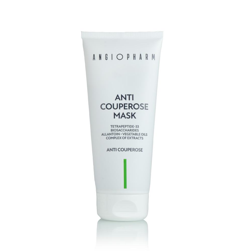 ANGIOPHARM ANTI COUPEROSE MASK Ангиофарм успокаивающая антикуперозная маска