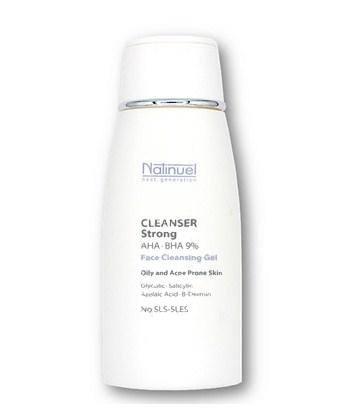 Natinuel CLEANSER Strong AHAs-BHA 9% Био-очищающий препарат для жирной и проблемной кожи