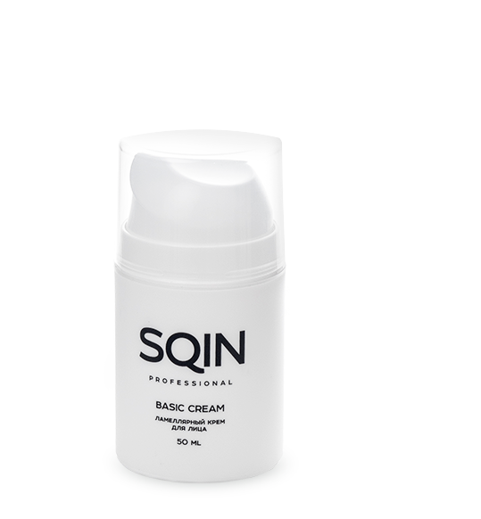 SQIN Basic Cream Ламеллярный крем для лица с постбиотиками, 50 мл