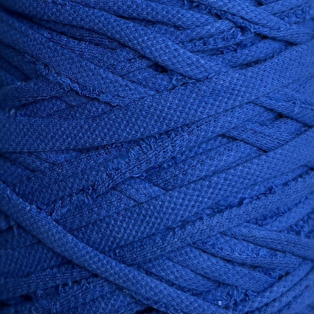 Трикотажная пряжа вторичного производства, вес 500 гр., цвет «Синий 2»