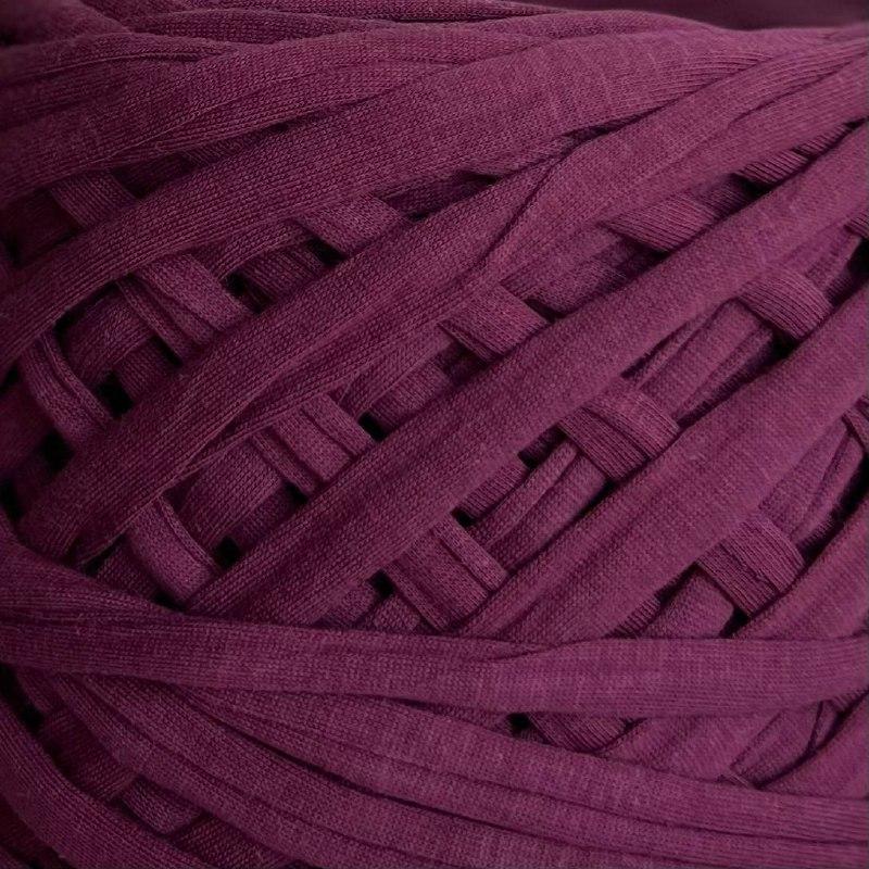 Трикотажная пряжа вторичного производства, 500 гр., цвет "Малиновый"