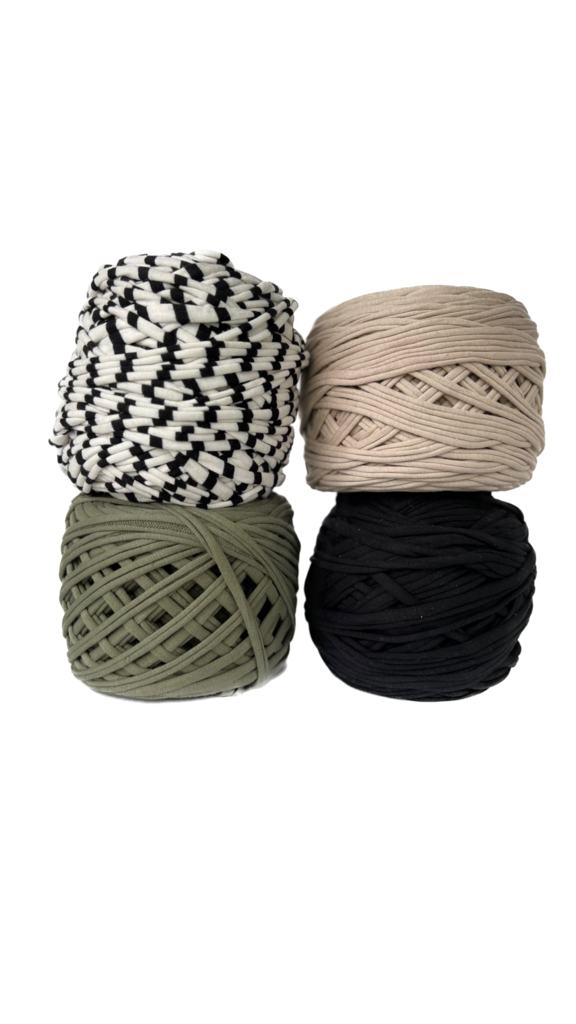 Трикотажная пряжа вторичного производства, 2000 гр., "Набор 14"