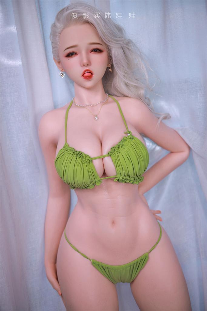 Реалистичная силиконовая / ТПЕ секс кукла JY Doll 157 см - Vanilla