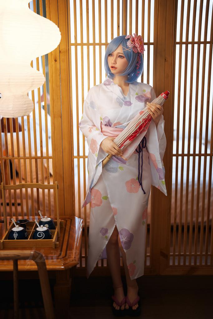 Реалистичная силиконовая / ТПЕ секс кукла Jiusheng doll 160 см - Betty