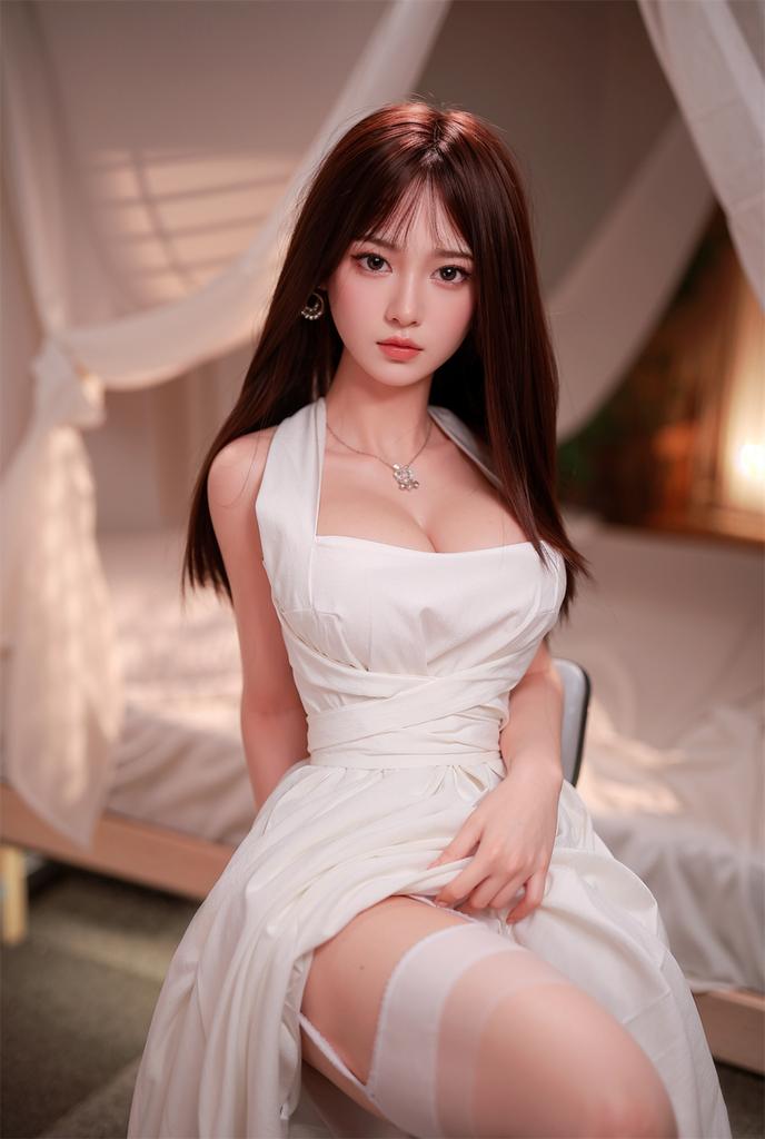 Реалистичная силиконовая / ТПЕ секс кукла JY Doll 161 см - Xiao.L.N