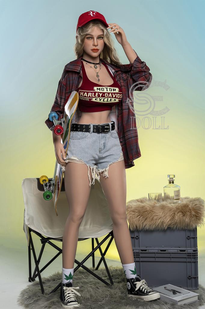 Реалистичная секс кукла SE Doll из ТПЕ 161 см - Hannah C