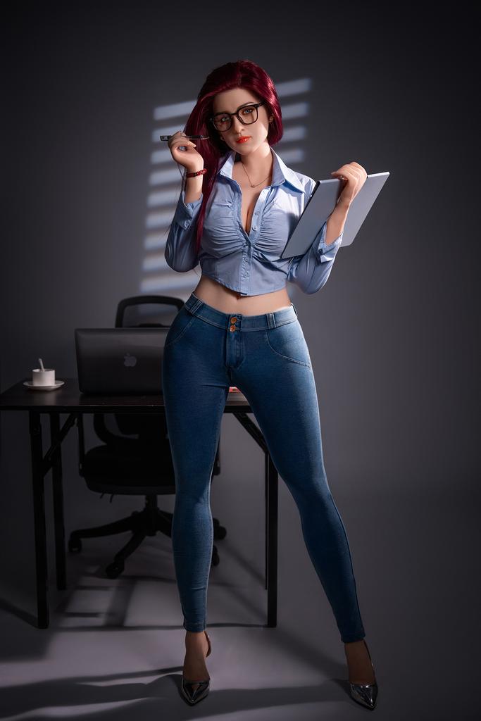 Реалистичная силиконовая / ТПЕ секс кукла SY doll 169 см - inga