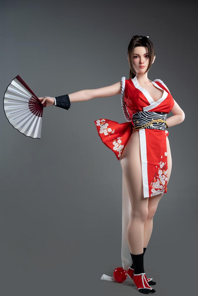 Реалистичная силиконовая секс кукла Gamelady 165 см - mai shiranui