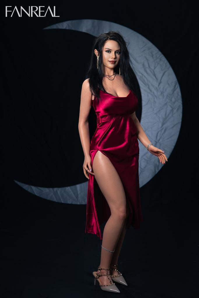 Реалистичная силиконовая секс кукла Fanreal doll 168 см - maira