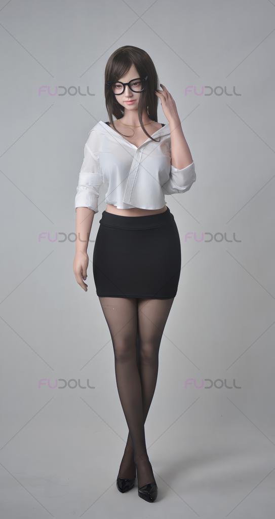 Реалистичная силиконовая / ТПЕ секс кукла FU doll 165 см - Ziqing