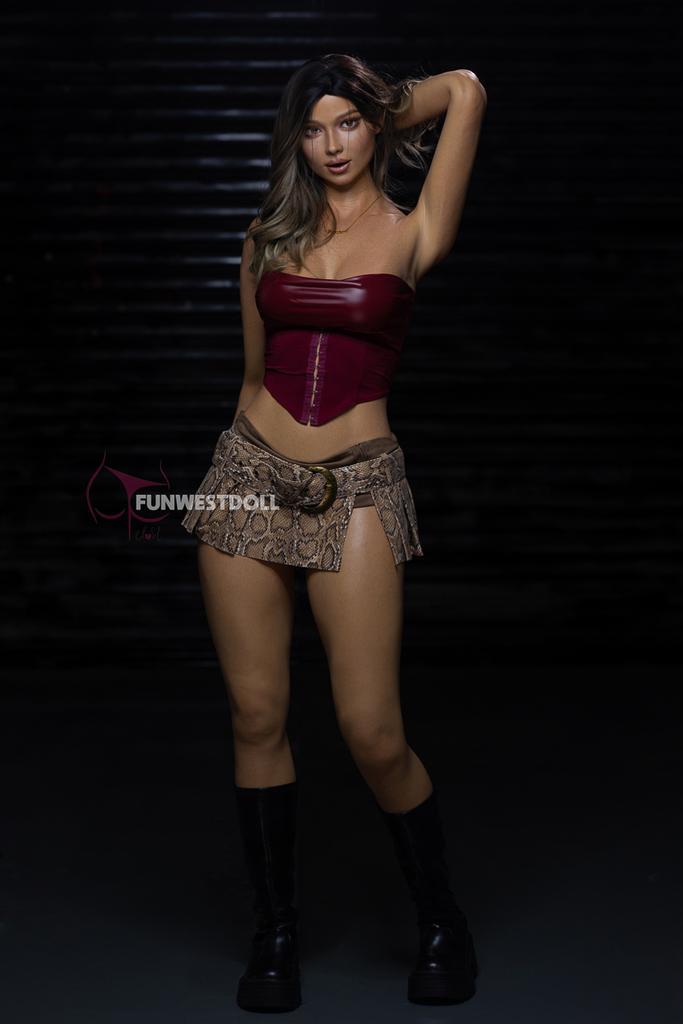 Ультра-Реалистичная силиконовая секс кукла Funwest doll 168 см - Mimi