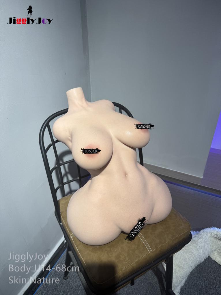 Реалистичный силиконовый торс Jigglyjoy dolls 68 см - Alice