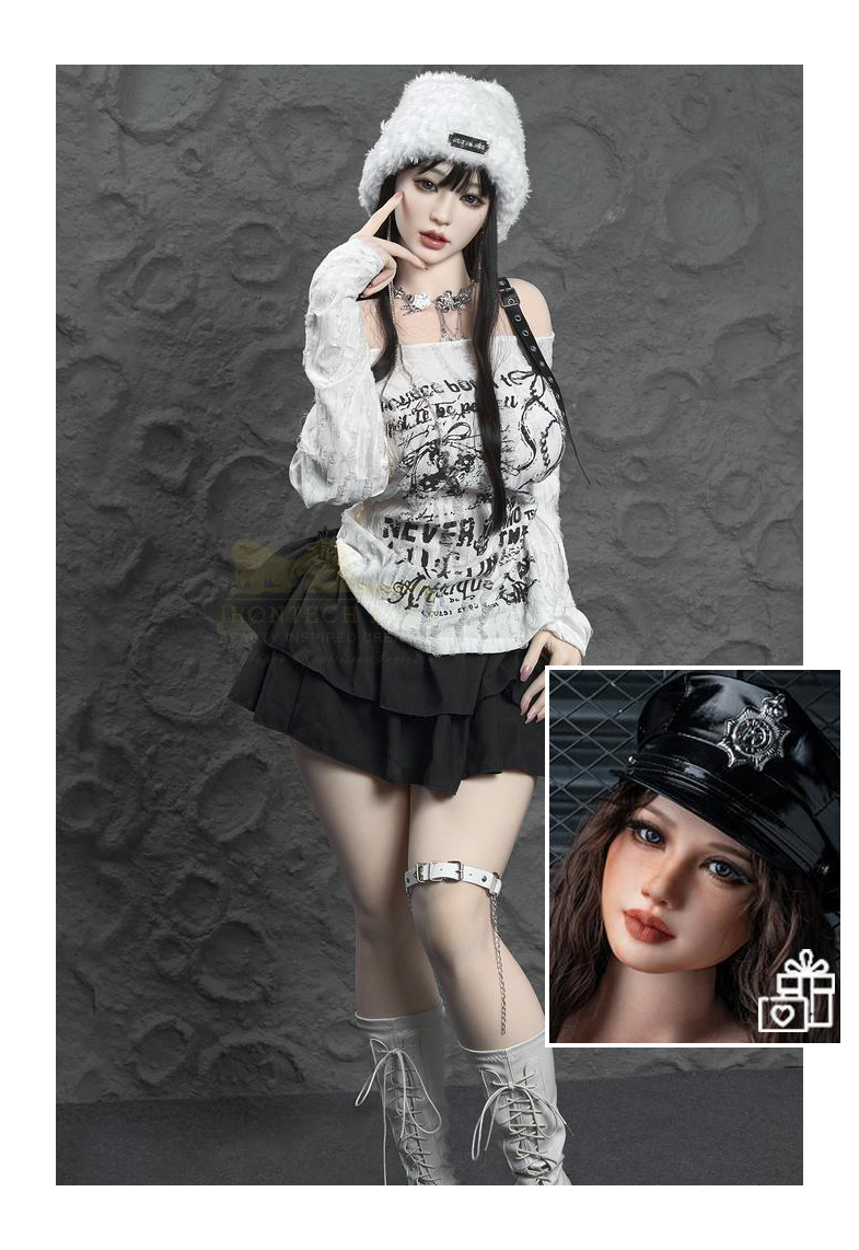 В наличии - Реалистичная силиконовая секс кукла  irontech doll 165 см - Yuna