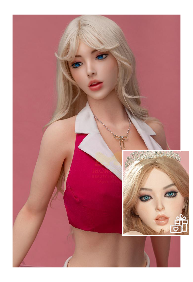 В наличии - Реалистичная силиконовая секс кукла  irontech doll 158 см - Vanessa red