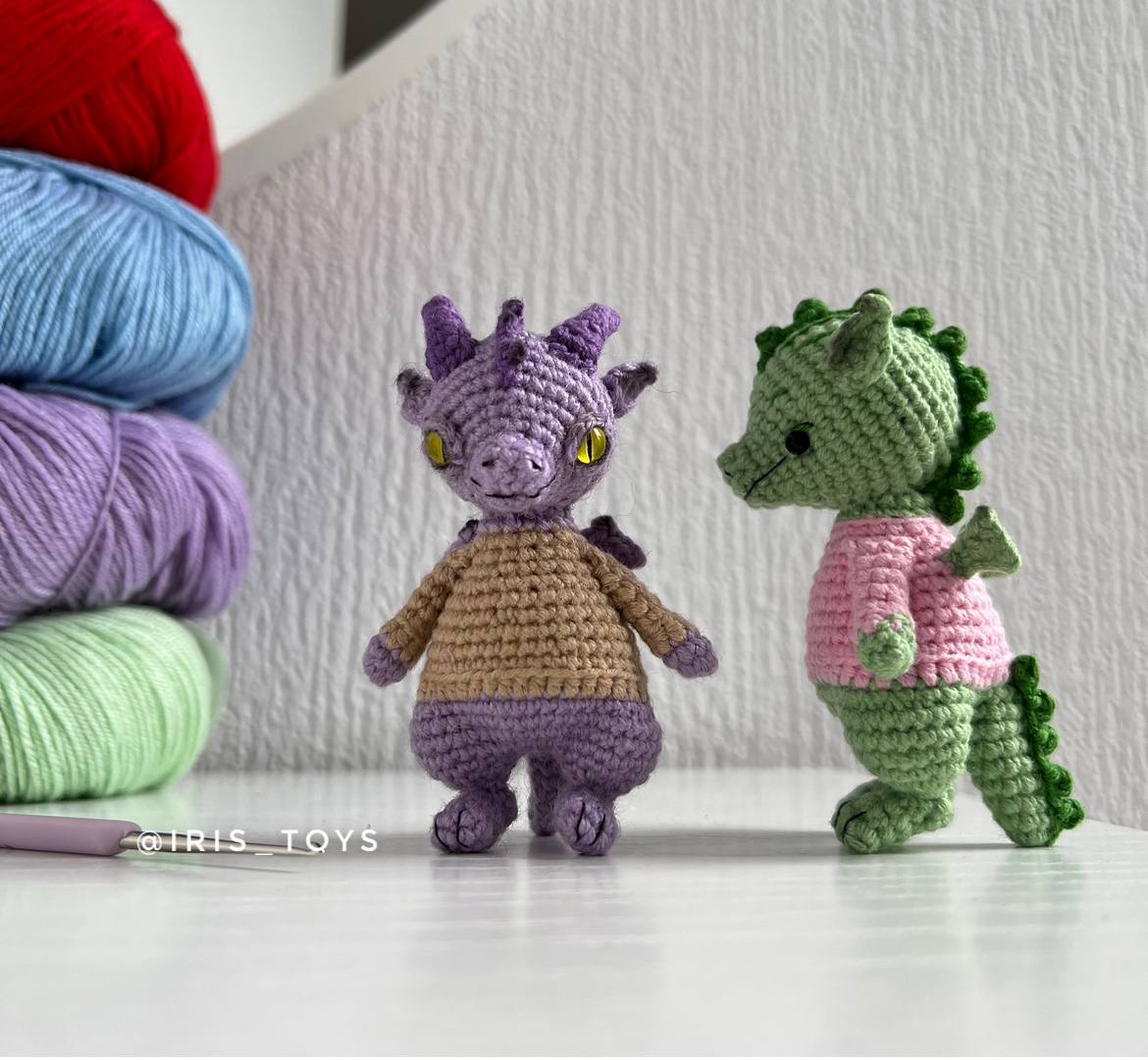 дракоша брелок мастер класс