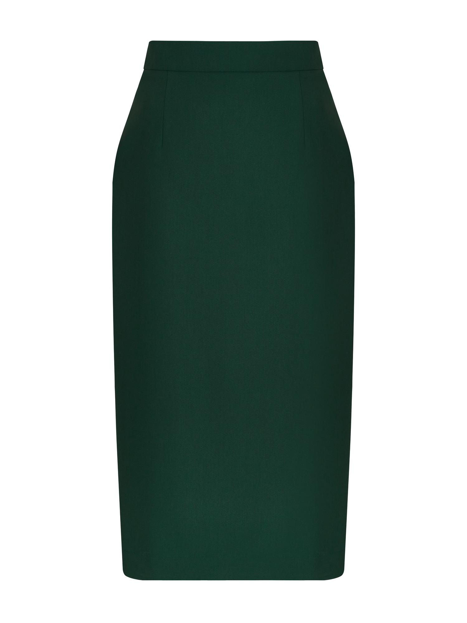 Юбка Edith в темно-зелёном цвете