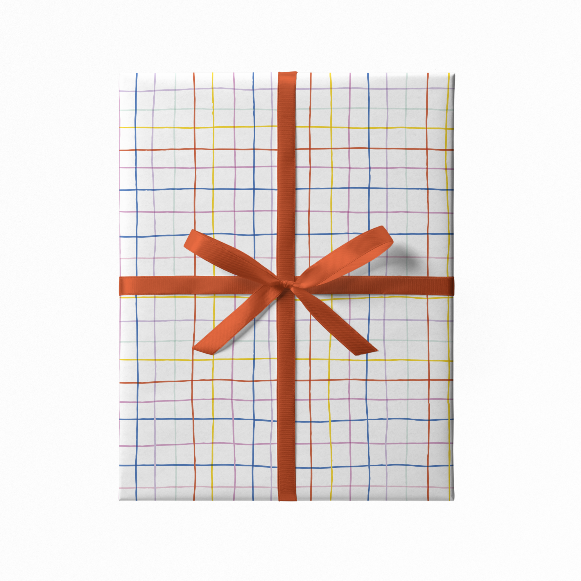 Бумага Wrap Me "Клетка разноцветная"